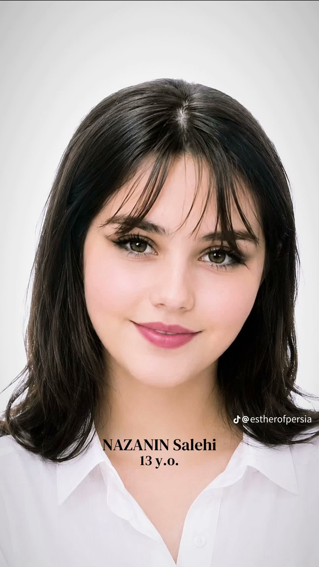 Nazanin Zahra Salehi, 13 ans