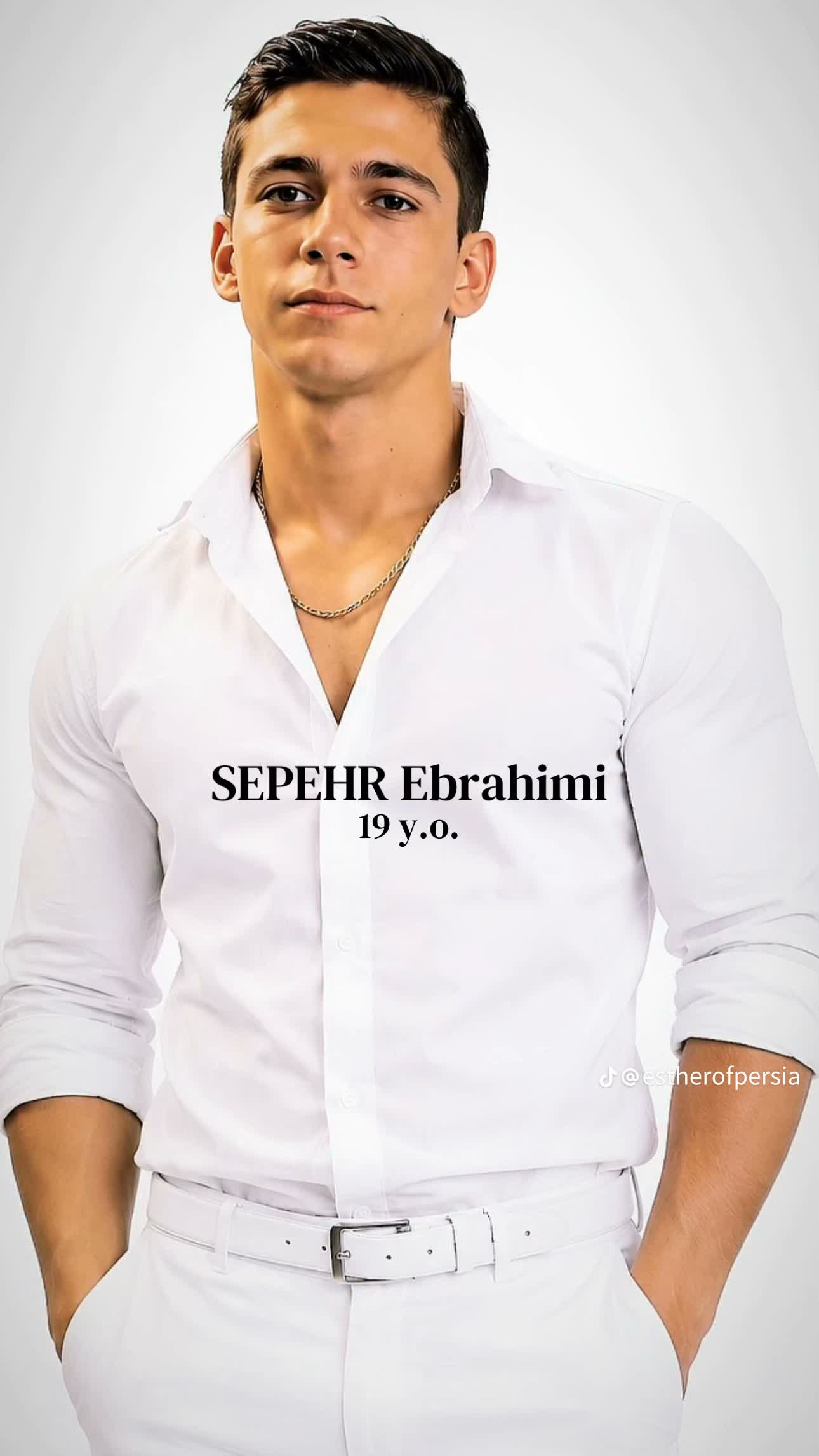 Sepehr Ebrahimi, 19 ans