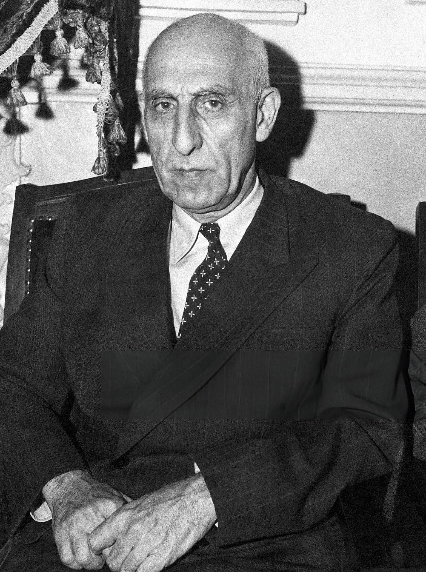 Mohammad Mossadegh, portrait de 1951