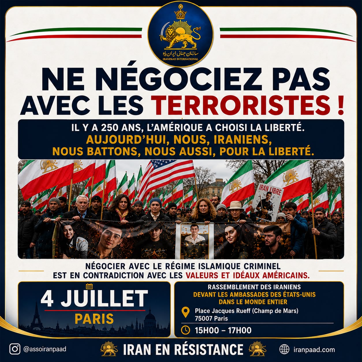 Affiche 4 juillet