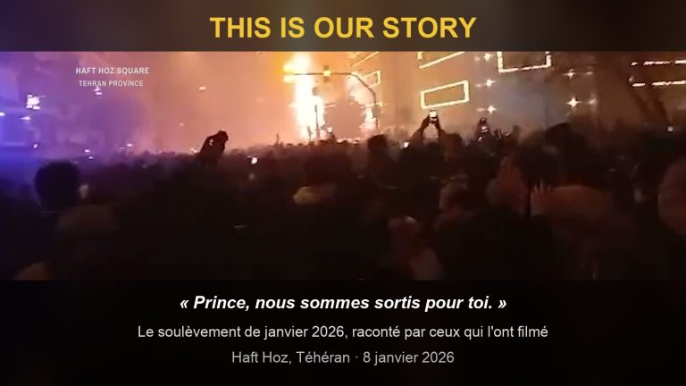 « This Is Our Story » : ils ont filmé le soulèvement de janvier 2026 au péril de leur vie